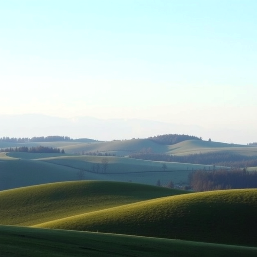 Kentucky hills at mid-day, symbolizing balance and control
